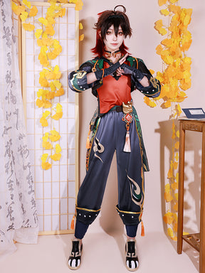 Gaming Cosplay Costume Wig Game Impact Liyue Jiaming Cosplay Outfits for Party Carnival Costumes