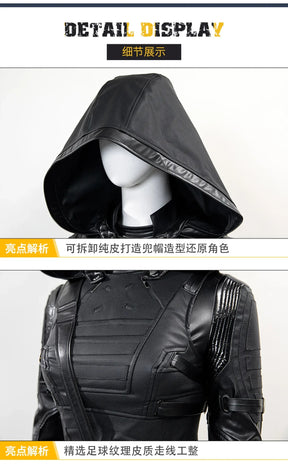 Thunderbolts Ghost Cosplay Costume Uniform Halloween Carnival Party Christmas Play Role Clothes Clothing for Women
