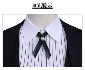 Anime Rock Is A Lady's Modesty Shiraya Tamaki Cosplay Costume Japanese JK Black School Uniform Skirt Woman Cute Campus Suit 2025
