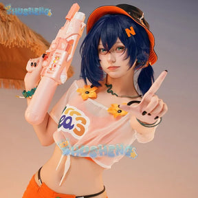 Game Zenless Zone Zero Belle Cosplay Costume Uniform Halloween Carnival Party Christmas Play Role Clothes Summer Clothing