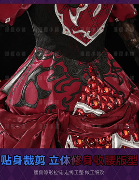 Game Identity V Little Girl Miss Pomegranate Plate Cosplay Costume Dress Uniform Headwear Glasses Memory Halloween For Women
