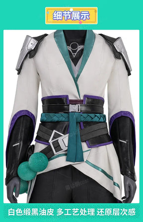 Sage Cosplay Costume Game Valorant Uniform Halloween Carnival Party Christmas Play Role Clothes Clothing for Women