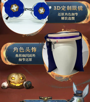 Game Identity V Toy Merchant Anne Lester Ivory Tower Cosplay Costume Dress Anime Clothes Halloween Women
