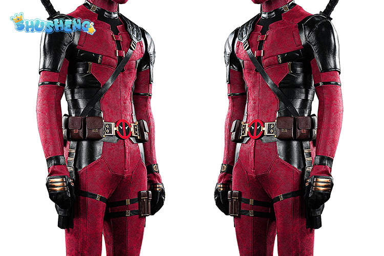 Fantasy Dead Cosplay Pool Cosplay Boys Adult Men Outfits Male Superhero Disguise Costume Bodysuit Gloves Halloween Fantasia Suit