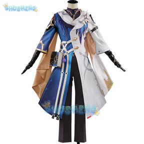 Honkai Star Rail Sunday Cosplay Costume Game New Skins Uniform Headwear Earrings Halloween Party for Women Men Props Shusheng