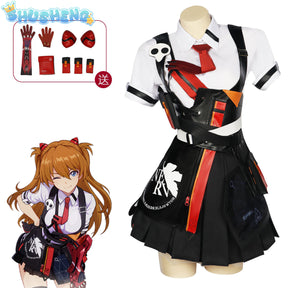 Asuka Cosplay Costume Game EVA Cosplay Clothing Anime Asuka Langley Soryu Game Costume Suits Women disfraz mujer