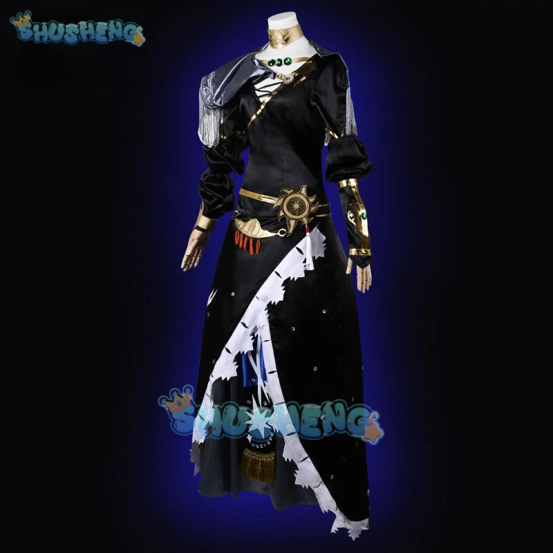 Final Fantasy XIV FF14 Astrologian Cosplay Costume Halloween Carnival Costume Support Customization