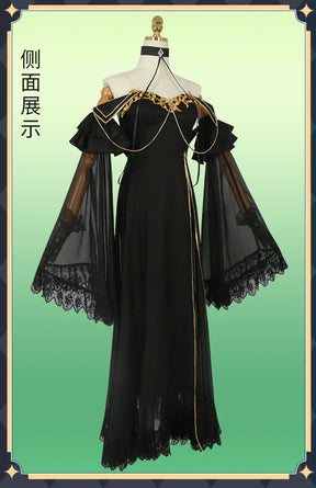 Code Geass cosplay C.C. New Halloween carnival sexy black evening dress party dress accessories prop C.C. A set of women