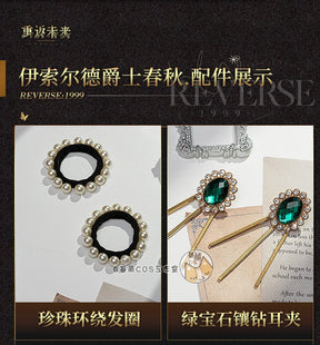 Shusheng Reverse:1999 Isolde And All That Jazz Game Suit Gorgeous Uniform Cosplay Costume Halloween Party Role Play Outfit Women