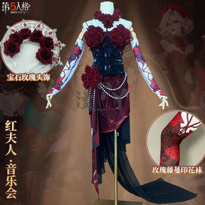 Game Identity ⅤBloody Queen Mary Cosplay Costume Women Girls Dress Roleplay Fantasia Outfits Halloween Carnival Uniform