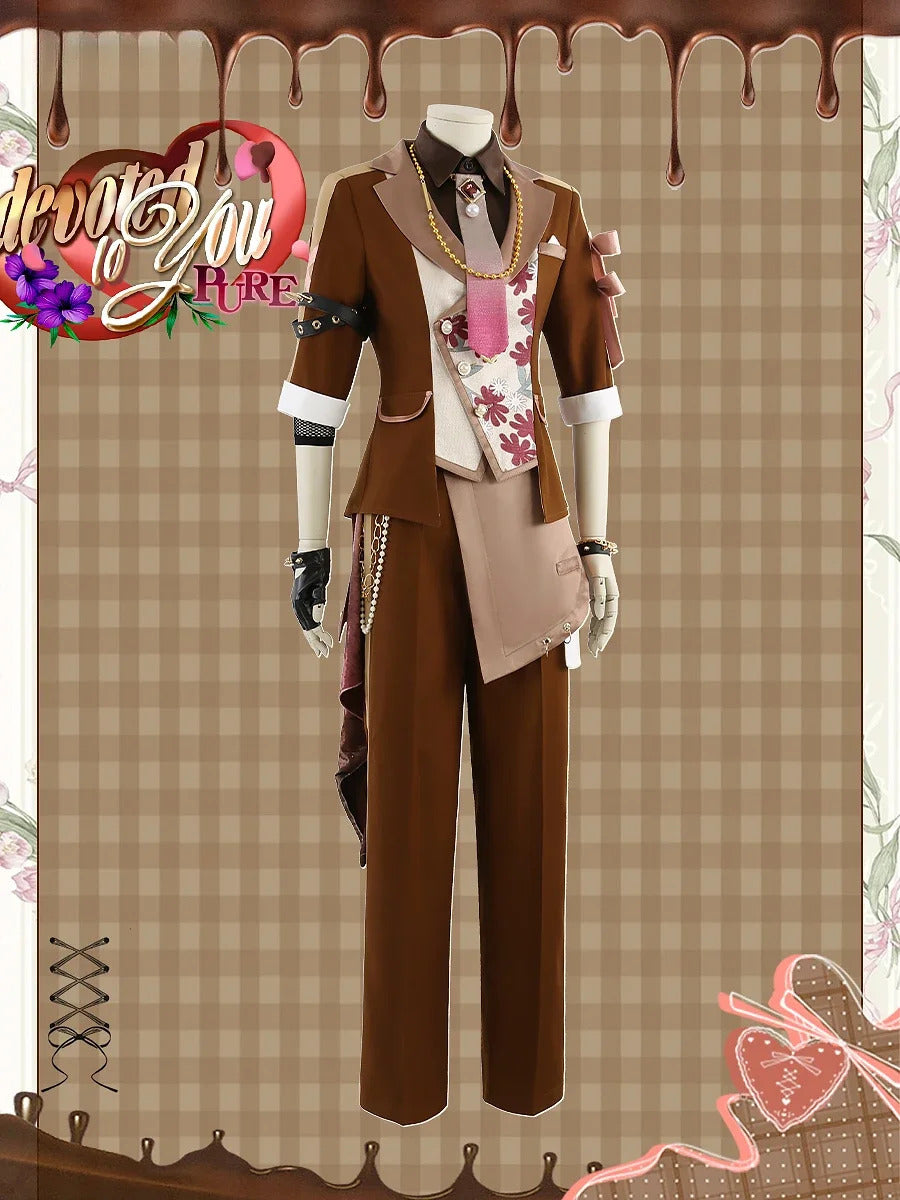 Ensemble Stars Devoted to you Koga Hajime Kazehaya Tatsumi Amagi Hiiro Souma Kanzaki Mikishima Madara Ideal Pure Cosplay Costume