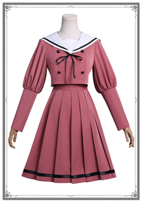 Waguri Kaoruko Cosplay Costume The Fragrant Flower Blooms With Dignity JK Uniform Carnival Women Casual Daily Set