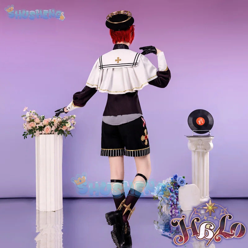 Ensemble Stars Suou Tsukasa Angel Uniform Mashiro Tomoya Shinobu Sengoku Hanamura Fuyume‌ Cosplay Costume  Halloween Props
