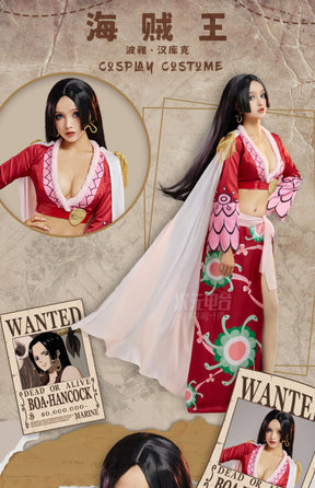 Shusheng-R Onepiece Boa Hancock Cosplay Kimono Costume Christmas Dress Halloween Party Suit Women