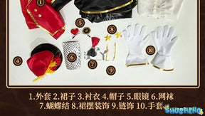 Game Identity V Animal Tamer Margaretha Zelle Cosplay Costume Women Dancer Suit Halloween Carnival Party Uniforms Custom Made