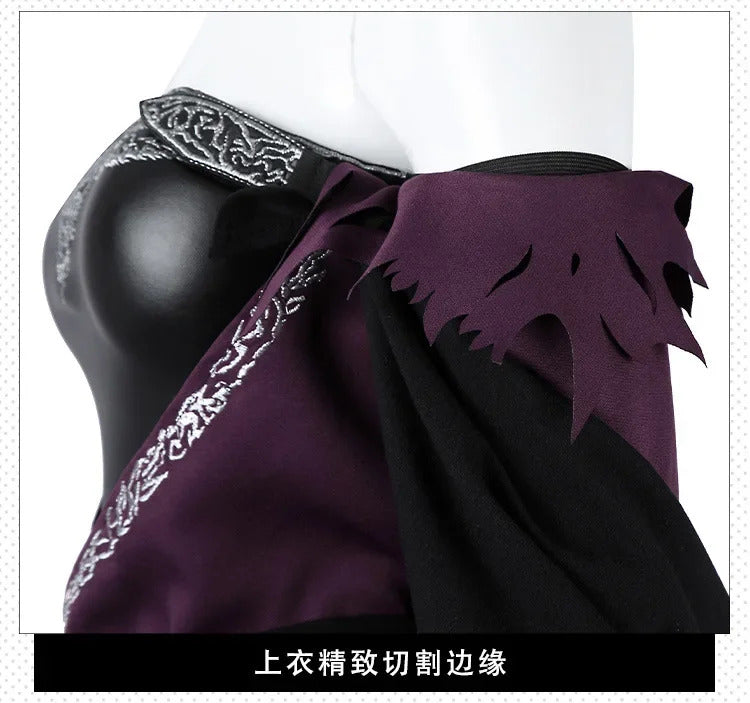 Shusheng-R Elden Ring Recluse NIGHTREIGN Full Set Dress Uniform Props Accessories Women Halloween Carnival Party