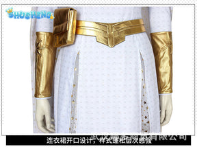 Movie The Boys Starlight Superhero Annie January Cosplay Costume Women Jumpsuit Belt Gloves Socks Suit Bodysuit Halloween Party