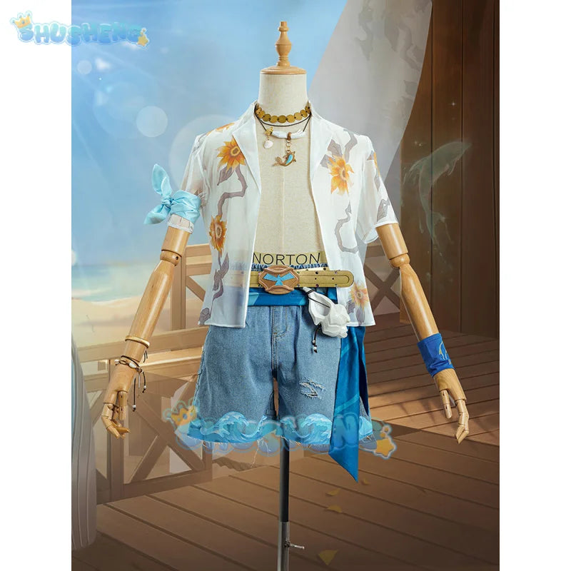 Game Identity V Prospector Cosplay Costume Norton Campbell Halloween Survivors Suit Carnival Uniform Christmas Prop