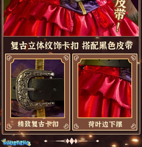 Identity V Archduchess Bloody Queen Marie Cosplay Costume For Halloween Christmas Party Mary Archduchess Role Play Comic Dress