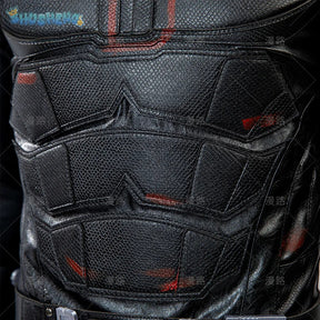 Superhero Matt Murdock Movie Daredevil 2 Cosplay Costume Halloween Men High Quality Leather Tight jumpsuit Gloves Props New Set