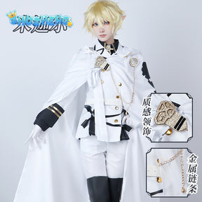 Anime Mikaela Hyakuya Cosplay Seraph of The End Cosplay Costumes Uniform Cloak Ornament Halloween Carnival Party Cos Adult Men