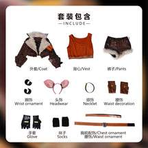 Rivals Doreen Green Cosplay Fantasia Squirrel Girl Cosplay Costume Women Clothes Headband Wig Roleplay Halloween Carnival Suit