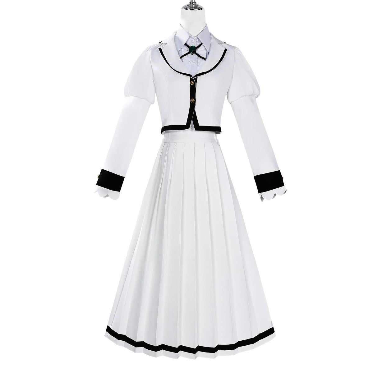 Shusheng-N Otoha Kurogane Cosplay Costume Wig Anime Rock Is A Lady's Modesty JK Skirt Lilisa Suzunomiya Halloween Party for Women Girls