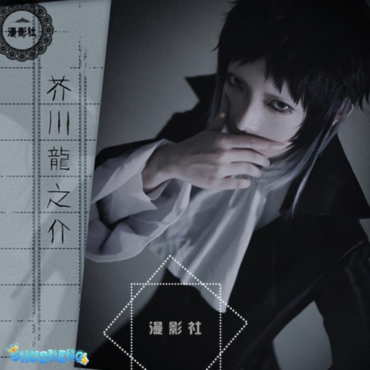 Bungo Stray Dogs Akutagawa Ryūnosuke Figures AcrylicTactics Stand Anime Cosplay Model Action Figure Ornament Accessories Models Desktop Ornaments