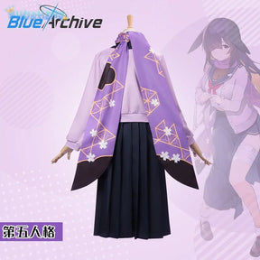 Shusheng-N Game Blue Archive Ōno Tsukuyo Cosplay Costume Top coat shorts shoe skirt Halloween sweet JK uniform Ōno Tsukuyo woman man set