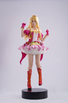 Shusheng-R Aikatsu! Hoshimiya Ichigo/Kiriya Aoi/shibuki ran Cosplay Costume For Halloween Christmas Carnival Role Play Lolita Dress