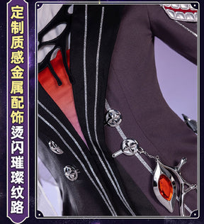 Shusheng-R Honkai：Star Rail March 7th Evernight Cosplay Costume Uniform Halloween Carnival Party Christmas Play Role Clothes Clothing