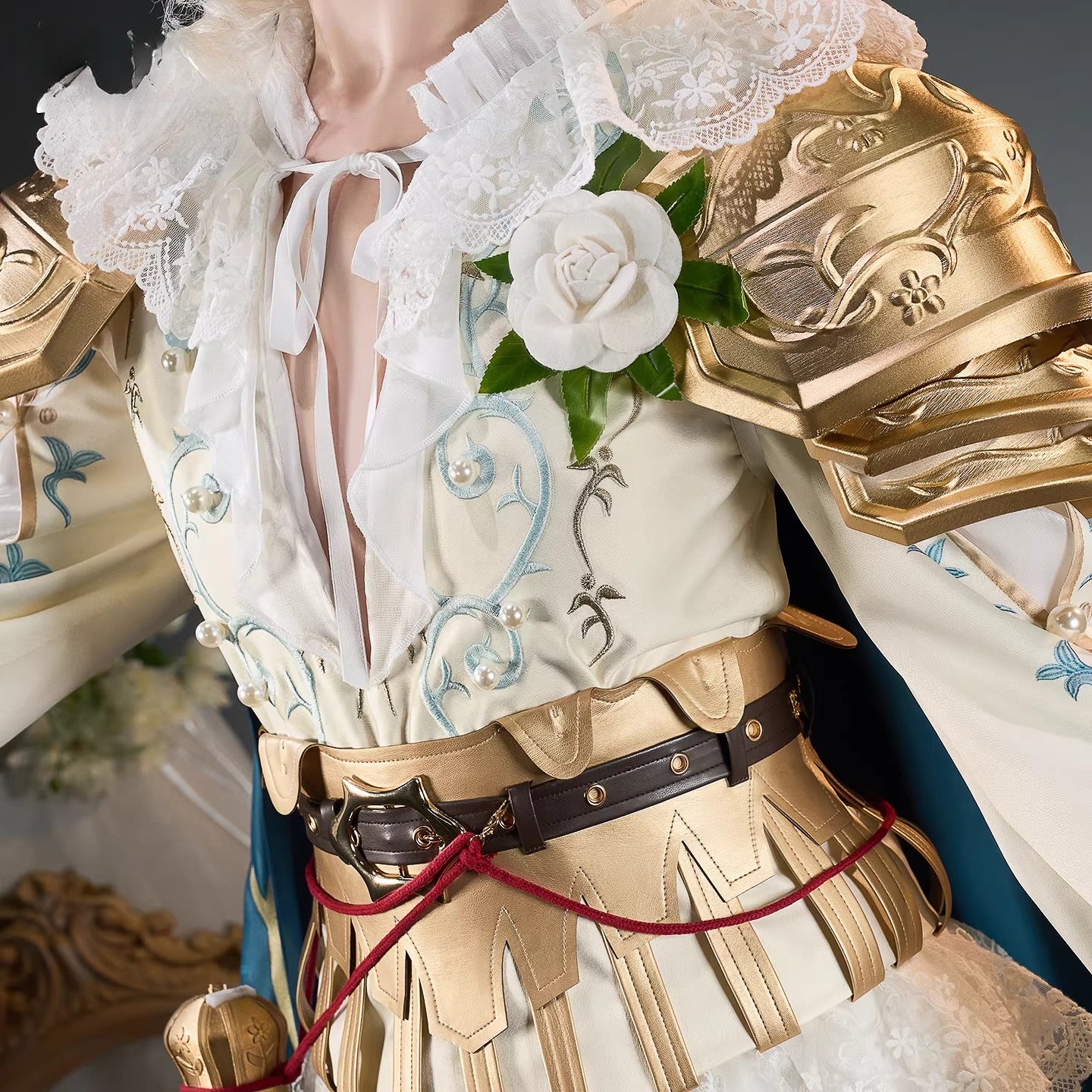 Game Cosplay Series: Identity V Half‑Elf Knight Grave Keeper Andrew Kreiss Cosplay High quality Costume full set S-XL Shushengcos