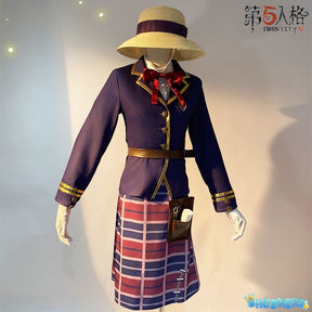 Game Identity V Doctor Emily Dyer Ivory Tower Cosplay Costume  Women Dress Anime Outfit Halloween Party Roleplay Fullset