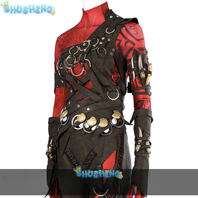 BG 3 Karlach Cosplay Costume Woman Baldur Karlach Costumes Full Set and Individual Items Are Sold Halloween Outfit Custom Size