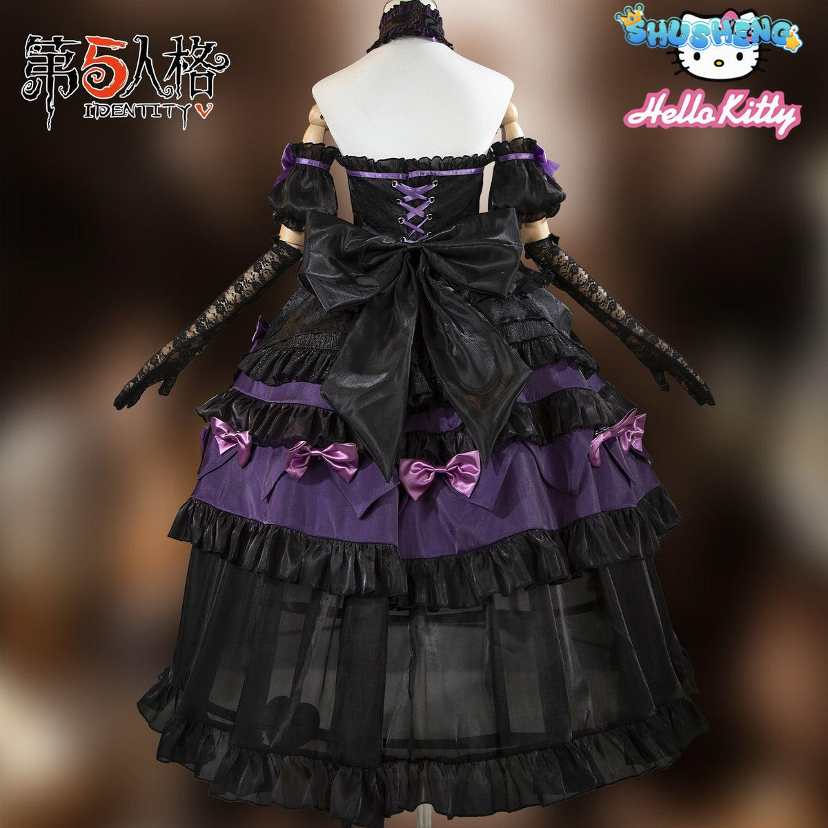 Game Identity V Collaboration Marie Bloody Mary Cosplay Costume Premium Anime Outfit Full Set for Fans Halloween Party Role Play Event