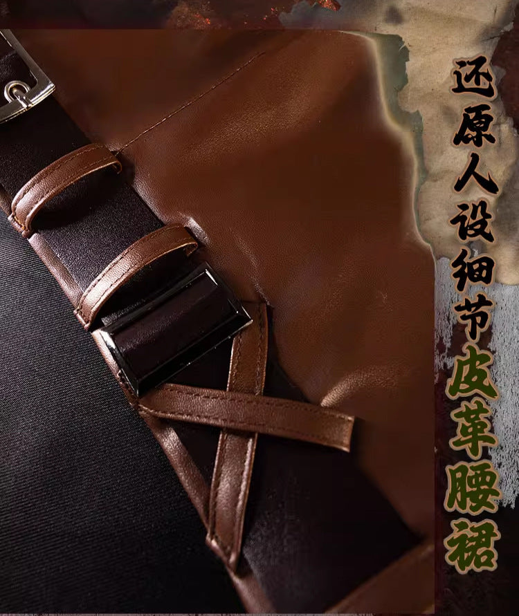 Anime  Cos  Attack On Titan Eren Jaeger Hange Zoe Cosplay Costume Survey Corps Mikasa·Ackerman Armin Arlert Full Set Women Men Cos