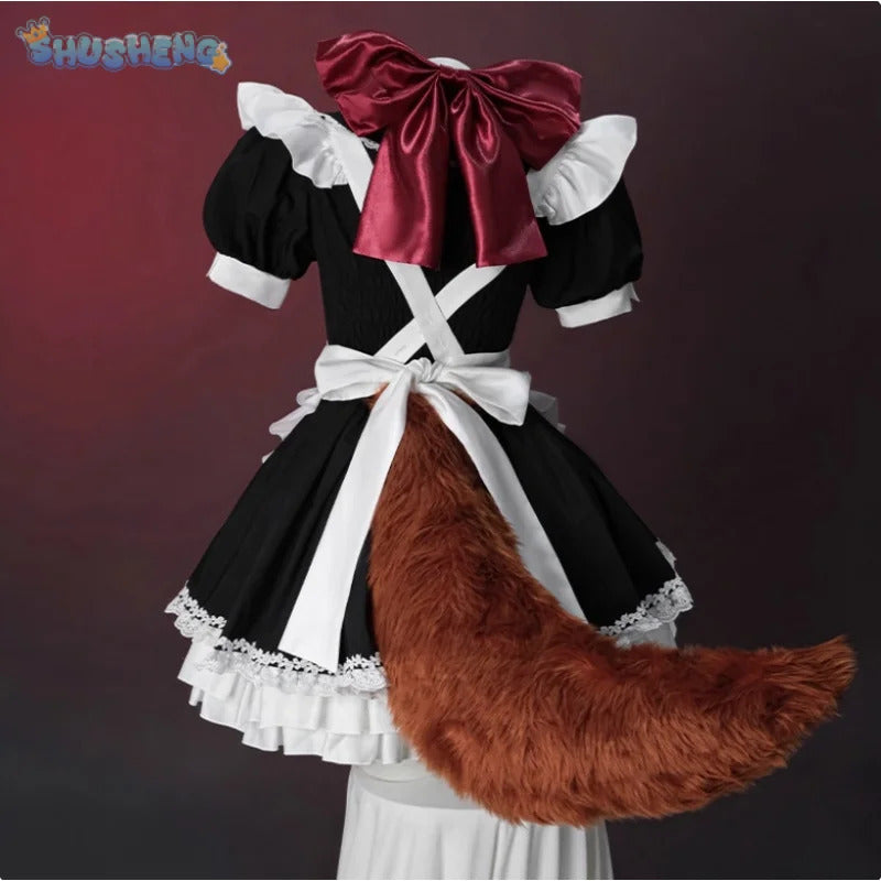 New Tamamo Cat Fate/Grand Order Cosplay FGO Costume Woman Man Halloween maid dress ear foot glove tail full set Lolita uniform