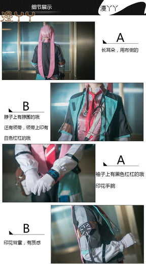 Game Arknights Ansel Cosplay Costume Rhode Island Medical Treatment Doctor Uniform Wig Shoes For Women Men Halloween Cos