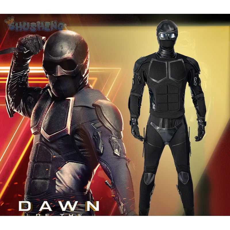 The Boys Season 2 Black Noir Cosplay Costume Black Jumpsuit Halloween Carnival Superhero Battle Noir Outfit Adult Men Helmets