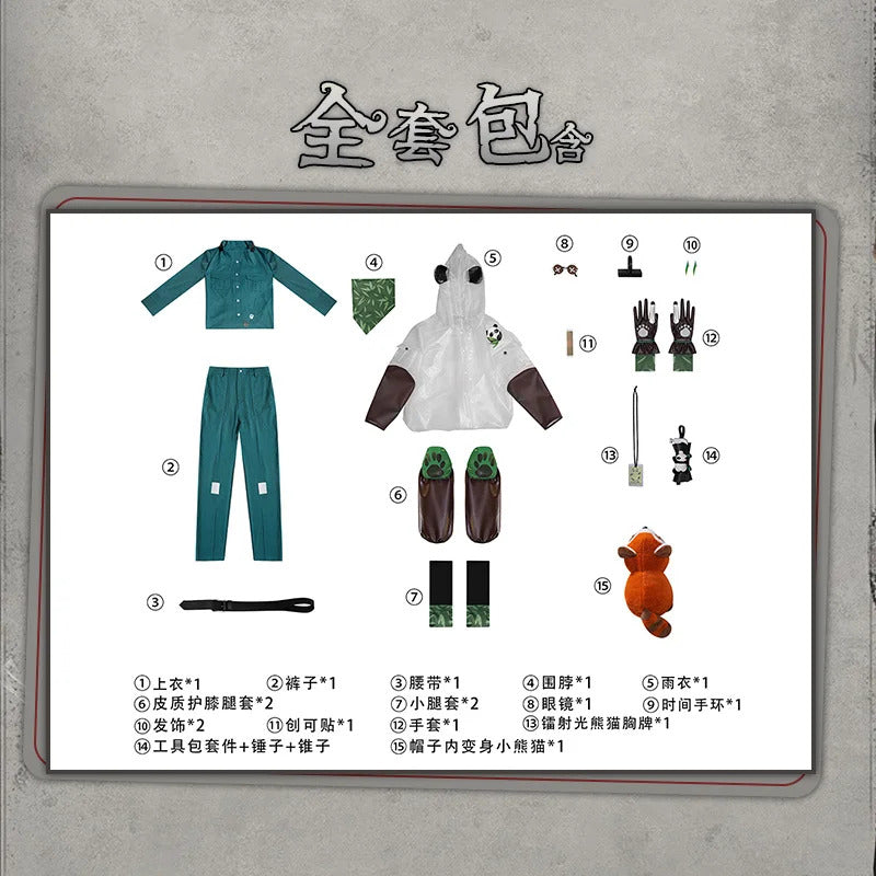 Andrew Kreiss Cosplay Costume Game Identity V Grave Keeper Uniform Halloween Carnival Party Christmas Play Role Clothes Clothing
