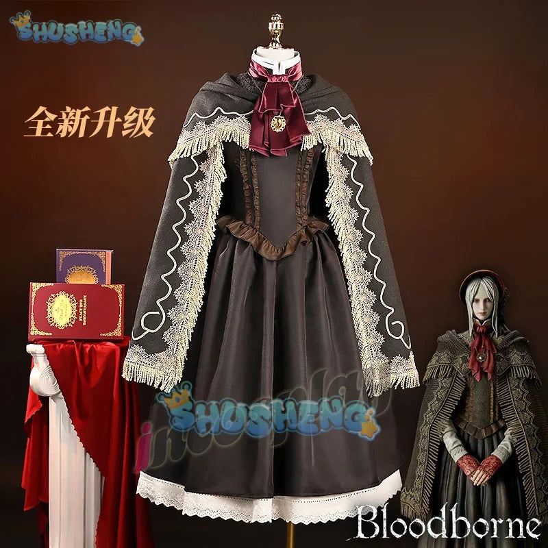 Doll Cosplay Costume Game Bloodborne doll The daughter of the universe Uniform Halloween Carnival Party Play Role Clothing