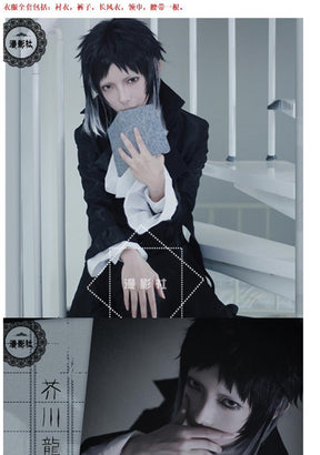 Bungo Stray Dogs Akutagawa Ryūnosuke Figures AcrylicTactics Stand Anime Cosplay Model Action Figure Ornament Accessories Models Desktop Ornaments