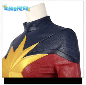 Carol Cos Danvers Cosplay Costume Jumpsuit Disguise Adult Women Outfits Superhero Female Fantasia Halloween Carnival Party Suit