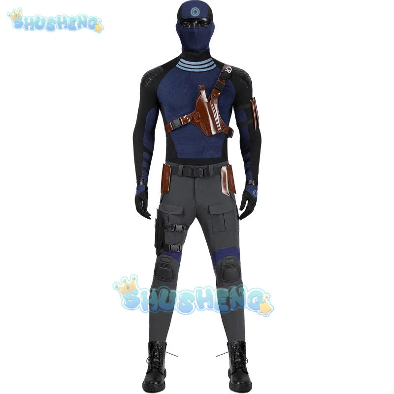 Daredevil Born 2 Bullseye Cosplay Costume Uniform Halloween Carnival Party Christmas Play Role Clothes Clothing for Men
