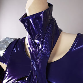 Rivals Psylocke Cosplay Costume Sexy Leather Jumpsuit Bodysuit Accessories Prop Game Uniform Women Anime Role Play Outfits