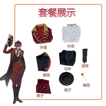 Identity V Norton Campbell Prospector Cosplay Costume Coat shirt shawl vest tie hat props Halloween gorgeous knight uniform set