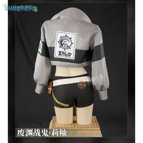 Anime GACHIAKUTA Giver Riou Cosplay Costume Coat pants belt props wig set Halloween party men's and women's casual New uniforms