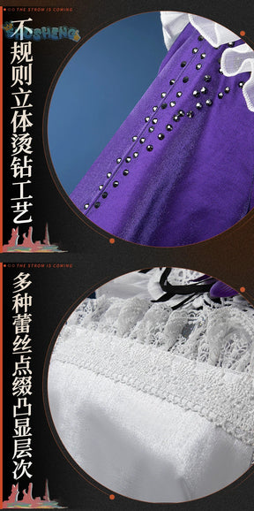 Tuesday Christine game reverse: 1999 cosplay costume sweet sexy dresses and accessories props for men women Halloween party set