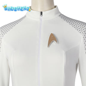 Cosplay Una Chin Riley Nyota Uhura Fantasy TV Space Travel Costume Disguise Adult Women Roleplay Outfits Female