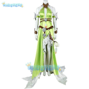 Shusheng Final Fantasy XIV:A Realm Reborn Nophica Cosplay Costume Dress Uniform Hallowen Carnival Part Play Role Clothing